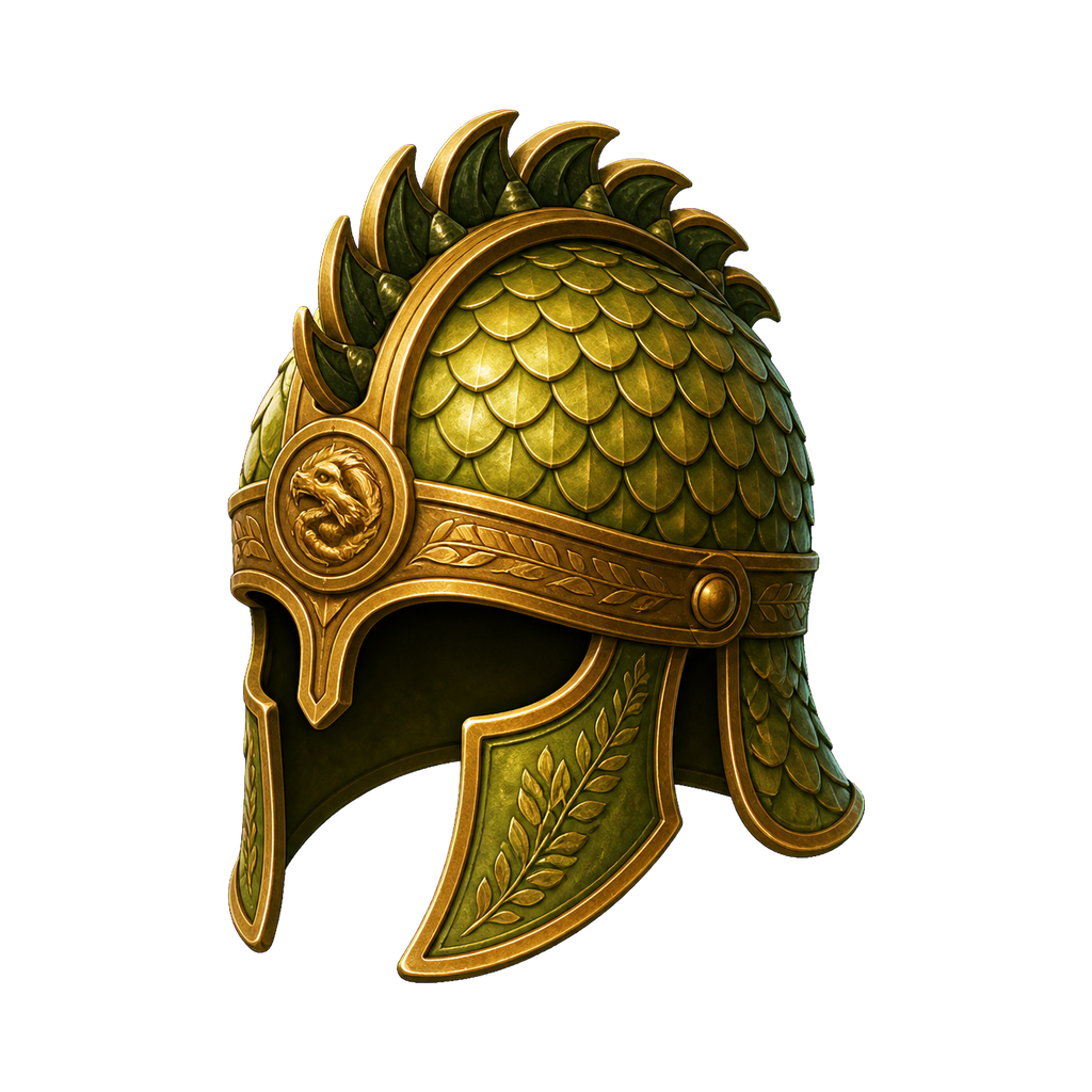 Dracoscale Helm