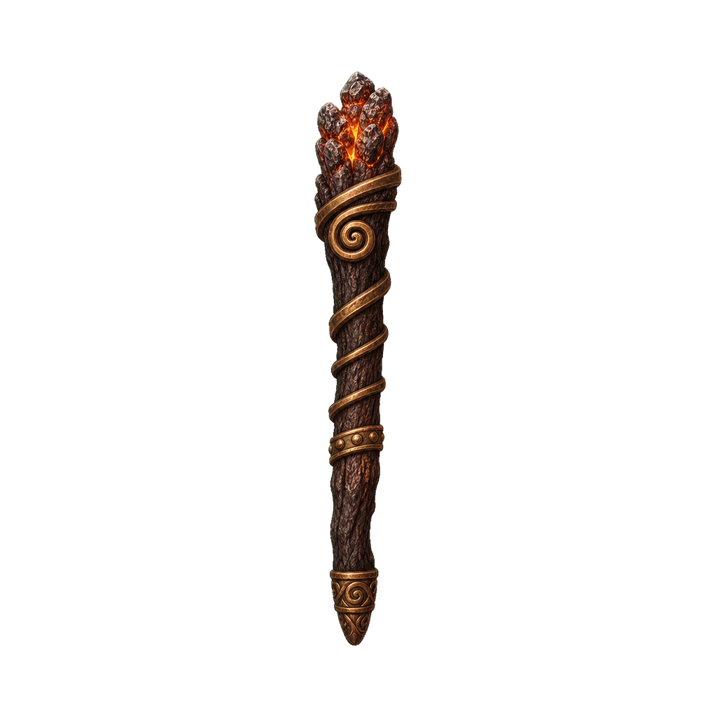 Wand of Banked Coals