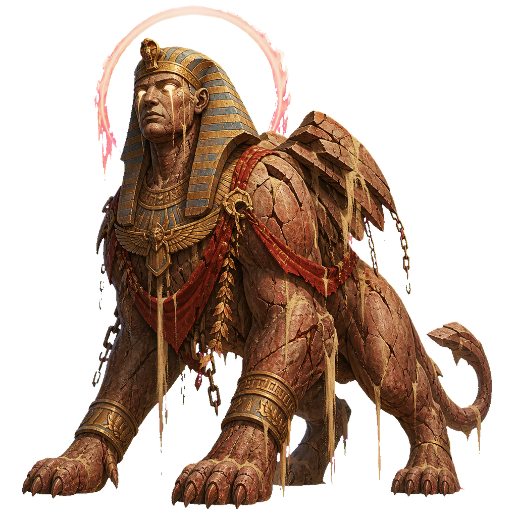 Sphinx of the Red Cliffs